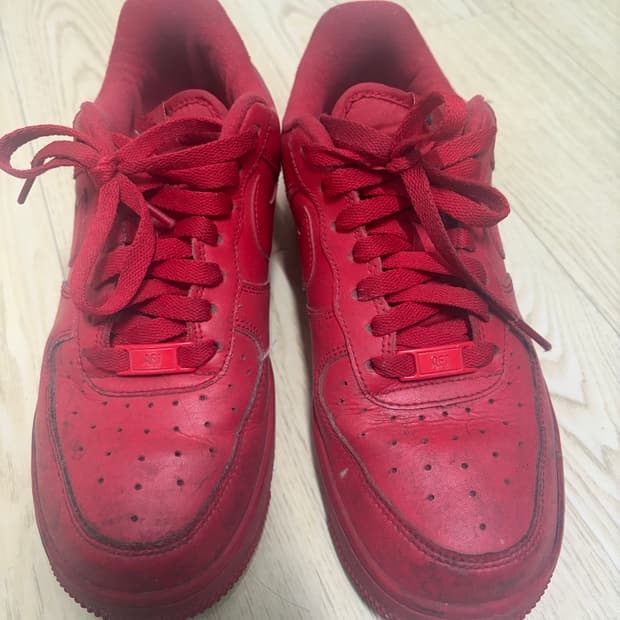나이키 레드 에어포스 240