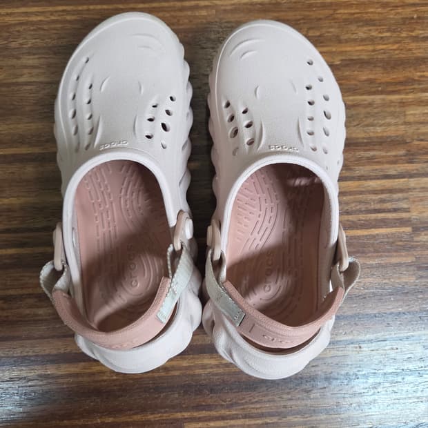 크록스 에코 클로그 핑크 클레이 j3 220 225