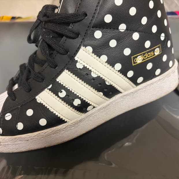 아디다스 슈퍼스타 업 달마시안 도트 225-230