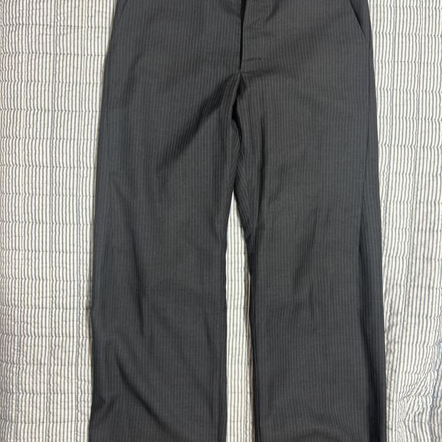 Mudule 라운지 팬츠 스트라이프 네이비 [1]