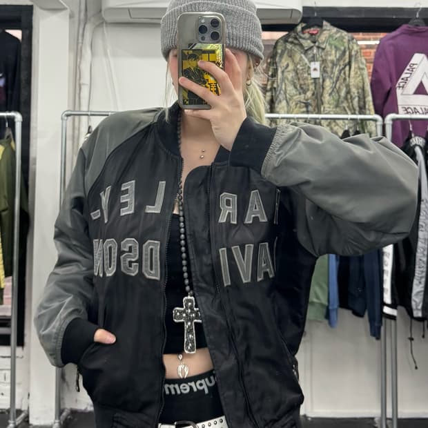 할리데이비슨 100주년 봄버 자켓