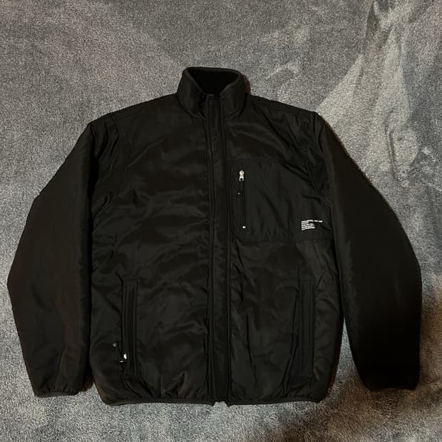 스투시 리버시블 쉐르파 자켓 블랙 XL