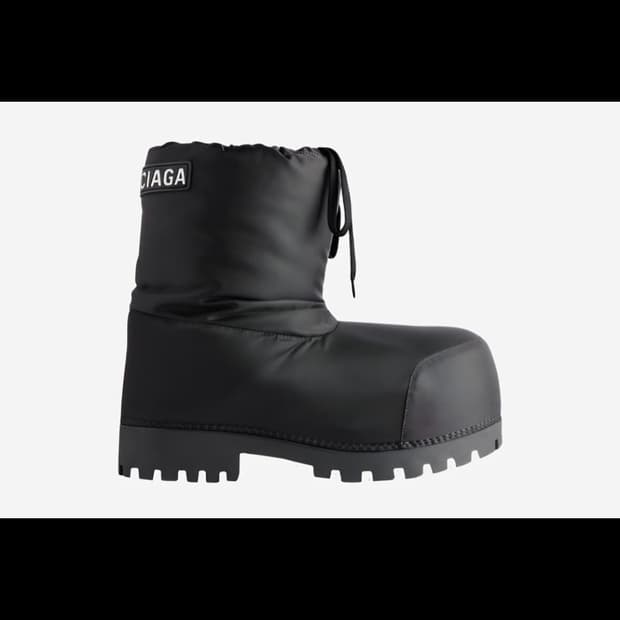 발렌시아가 알래스카 블랙 부츠