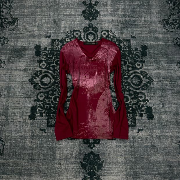 Schlussel 00s vkei printing cut sew