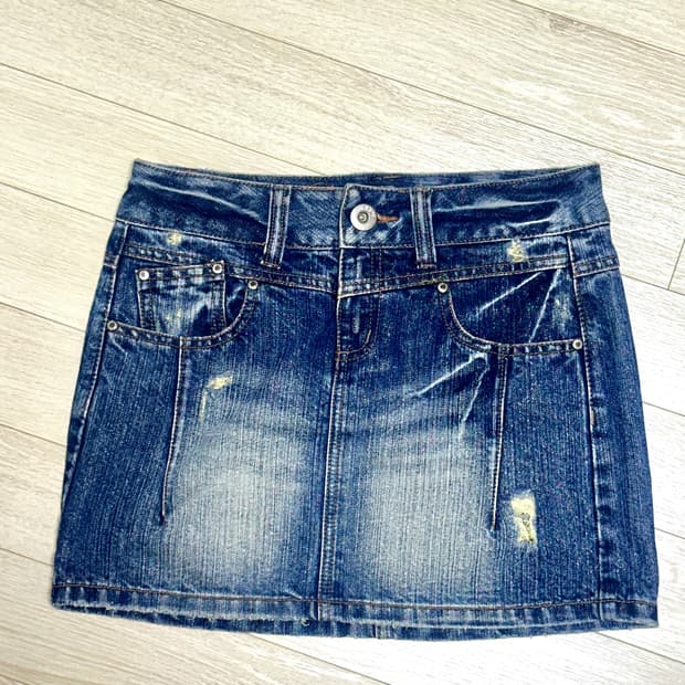 (Vintage) 빈티지 Y2K 청스커트