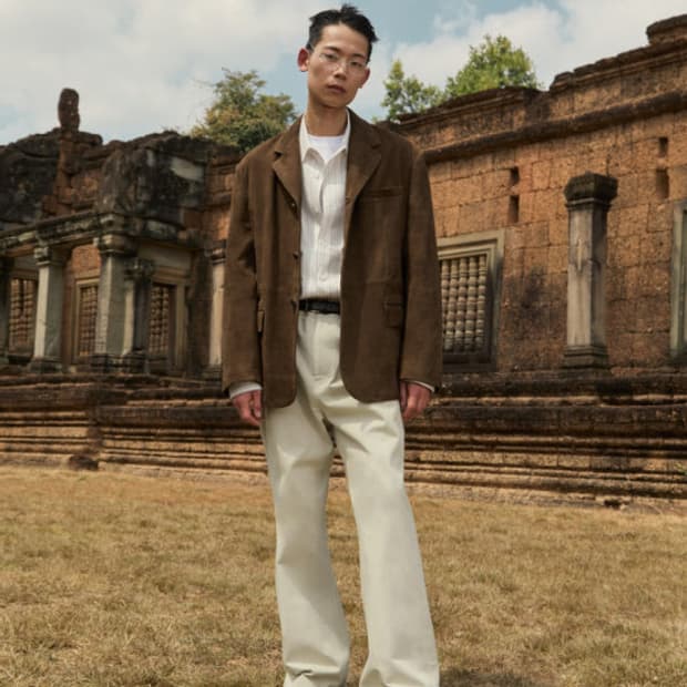 STU 고트 스웨이드 자켓 M