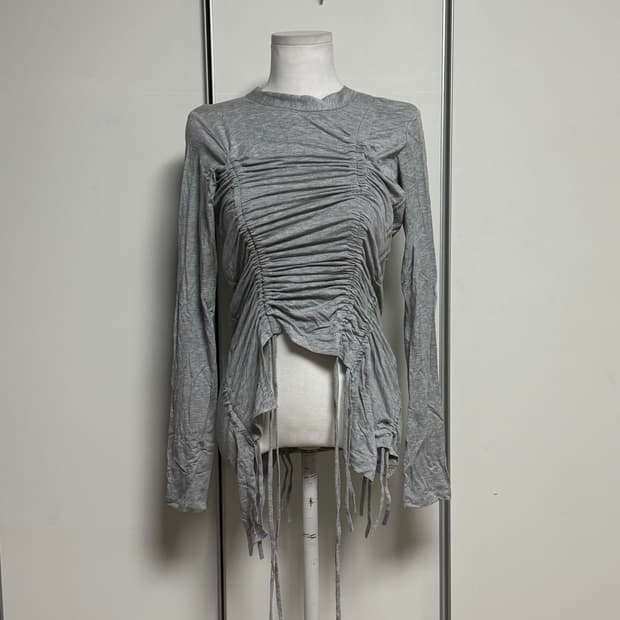 텍스처서울 셔링티셔츠 그레이 