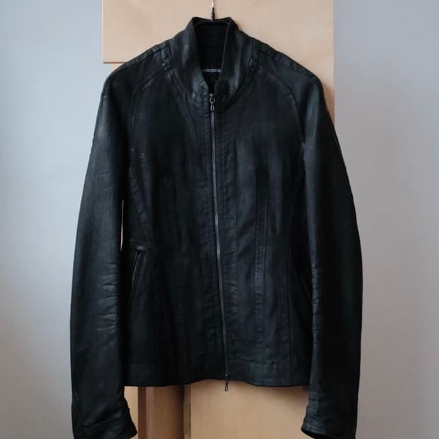 JULIUS Seamed Coated Jacket