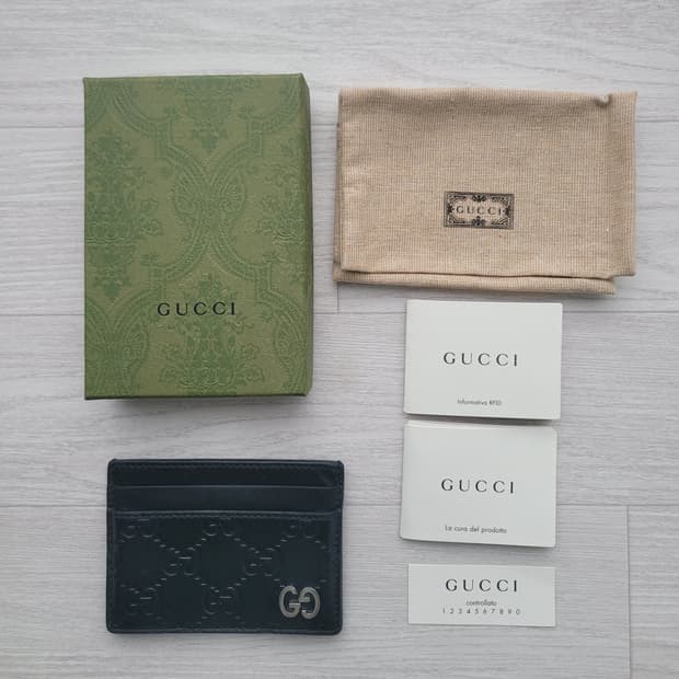 구찌 카드 지갑