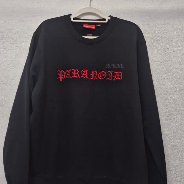 슈프림 X 블랙사바스 콜라보  맨투맨  / 105~107(정품)