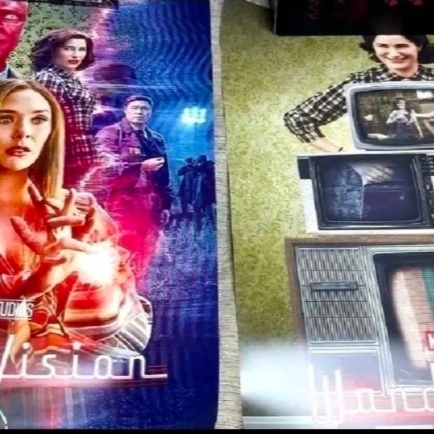 공식 완다비전 wanda vision b2 포스터 메인 케릭터 애거사