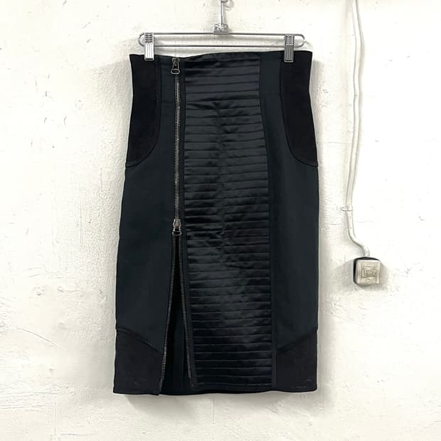 발망 2009SS 데카르넹 런웨이 플라워 시스루 스커트