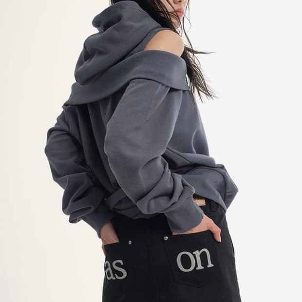 POG SKIRT / BLACK