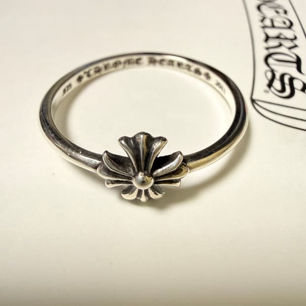 크롬하츠 플러스 버블검 실버 링