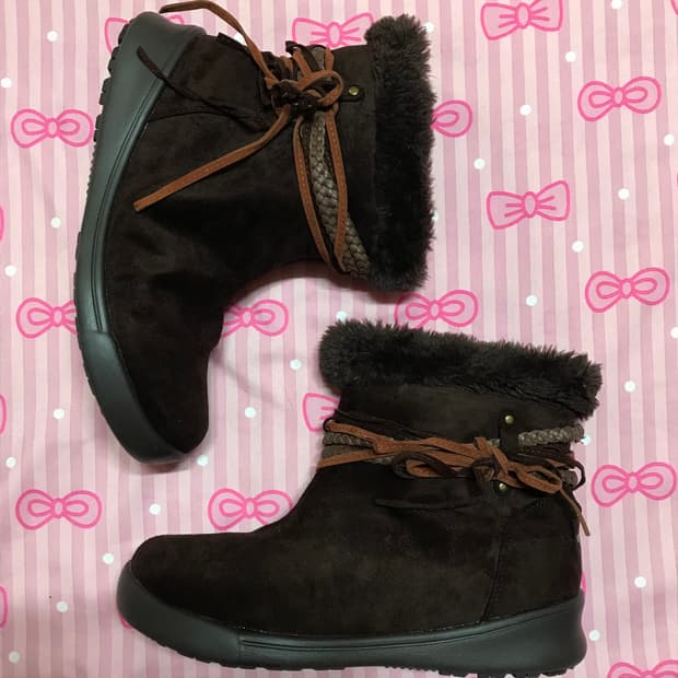 Grace garden hawkins 히피부츠 갸루 털 부츠