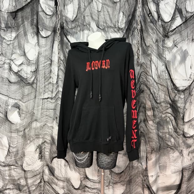 BUCKAROO overfit  lettering Hoodie