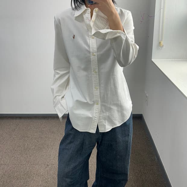 Polo 폴로 멀티포니 아이보리 셔츠