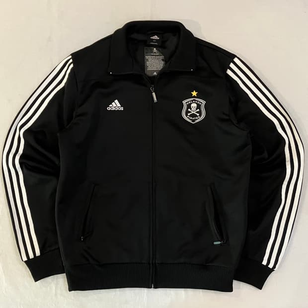 00s 아디다스 올란도 파이어리츠 스컬 져지 블랙