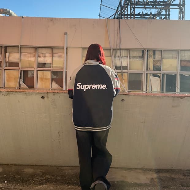 슈프림 x 뉴욕 양키스 트랙자켓