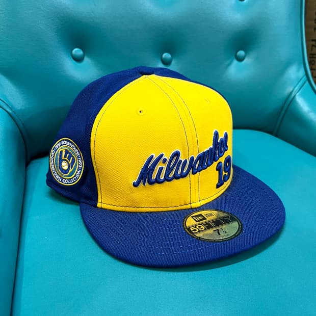 뉴에라 밀워키 브루어스 59FIFTY 캡