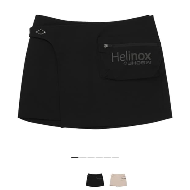 미스치프 헬리녹스 벨티드 랩 스커트