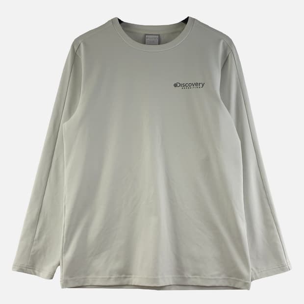 디스커버리 화이트 공용 긴팔티 95 N9075