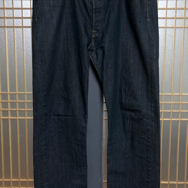 36)리바이스501 데님팬츠 셀비지 스트레이트