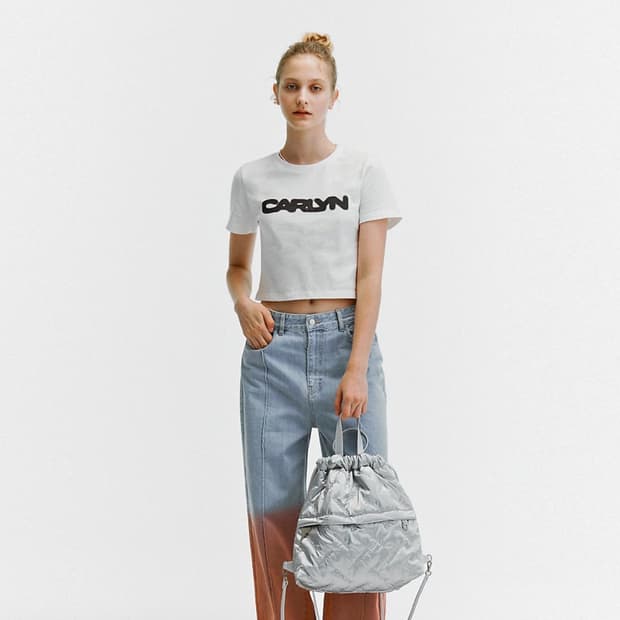 칼린 트위 여성가방 백팩 실버