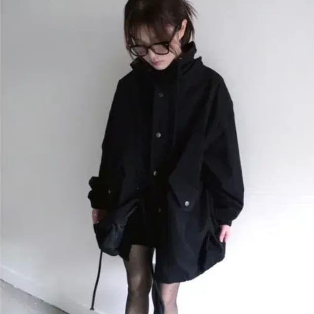 베이비랩 사파리 자켓 블랙