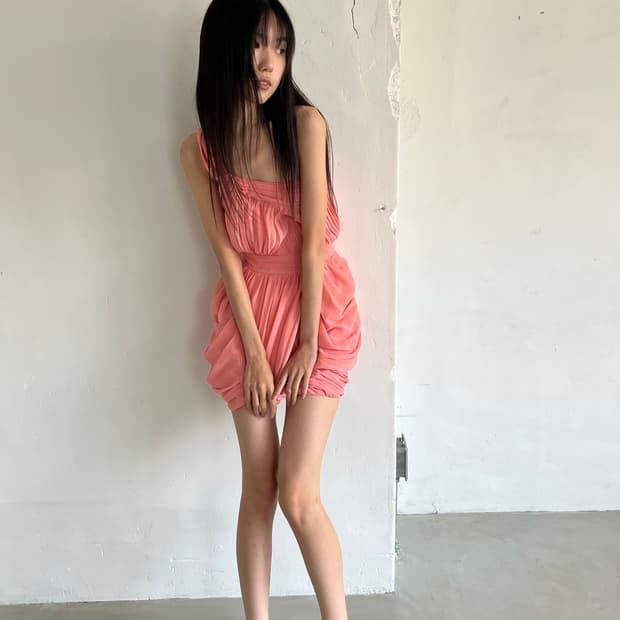 vintage draped cocktail dress
