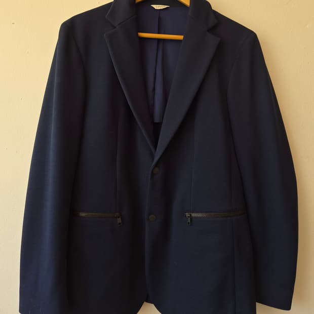 LANVIN 랑방스포츠 남성 네이비간절기자켓
