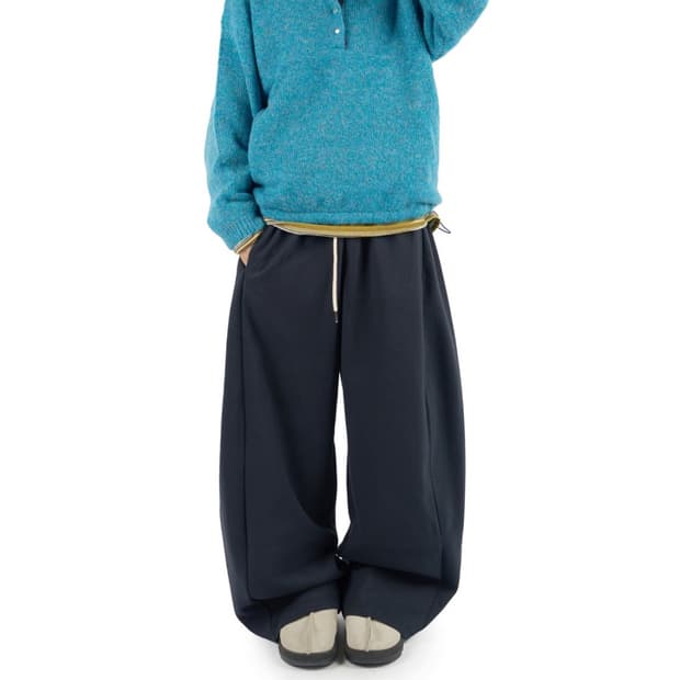 릿킴 ballon navy pants