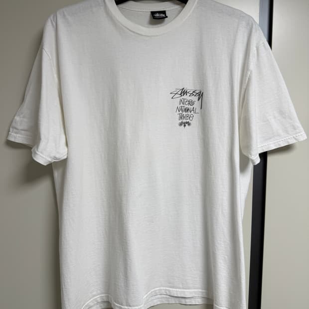 스투시 트라이브 반팔티 XL