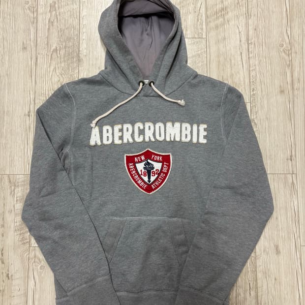 아베크롬비 후드티 그레이 L
