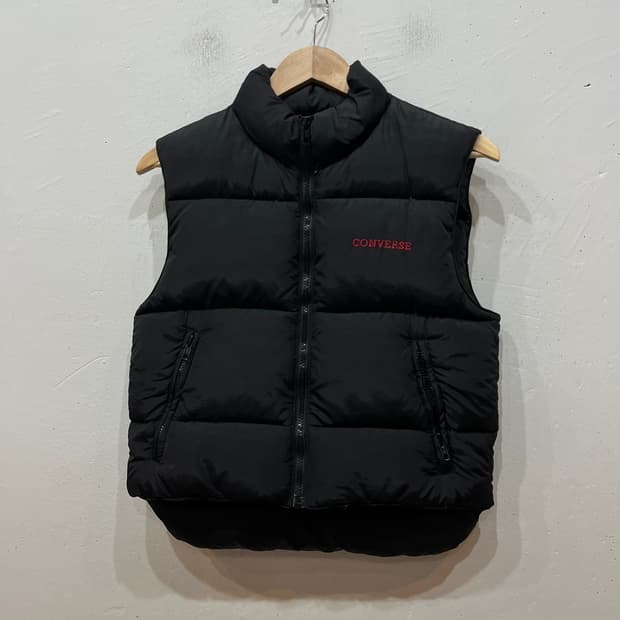컨버스 재팬 푸퍼 다운 조끼 패딩 우먼즈