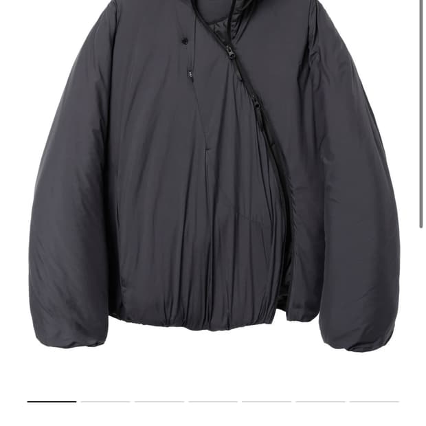 포스트아카이브팩션 파프 에어자켓 블랙(m)