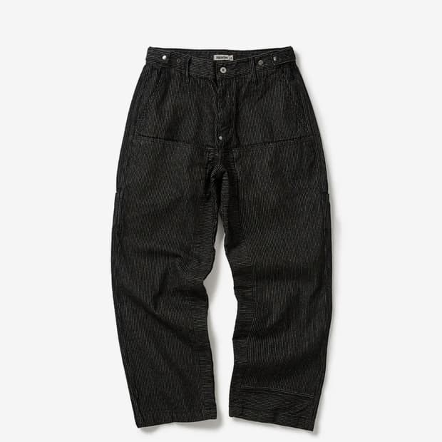 카락터 스트라이프 팬츠