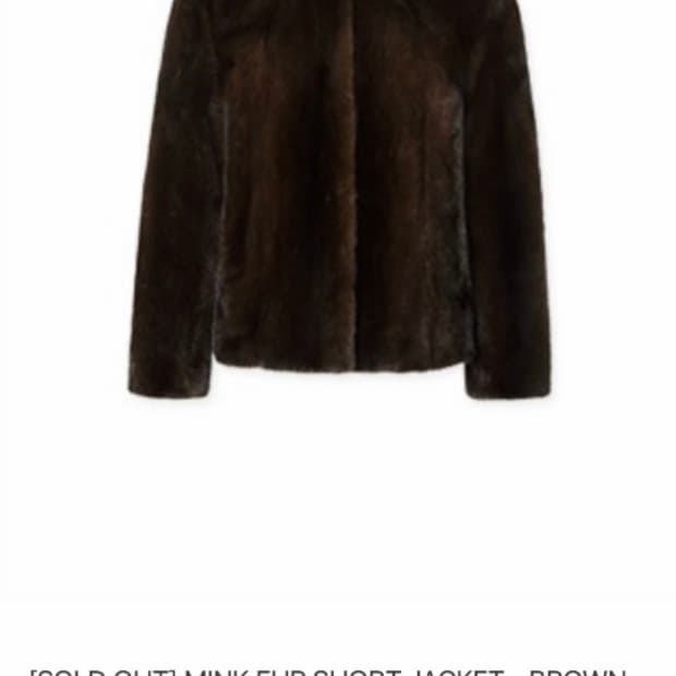 Six and a half 밍크 브라운 L