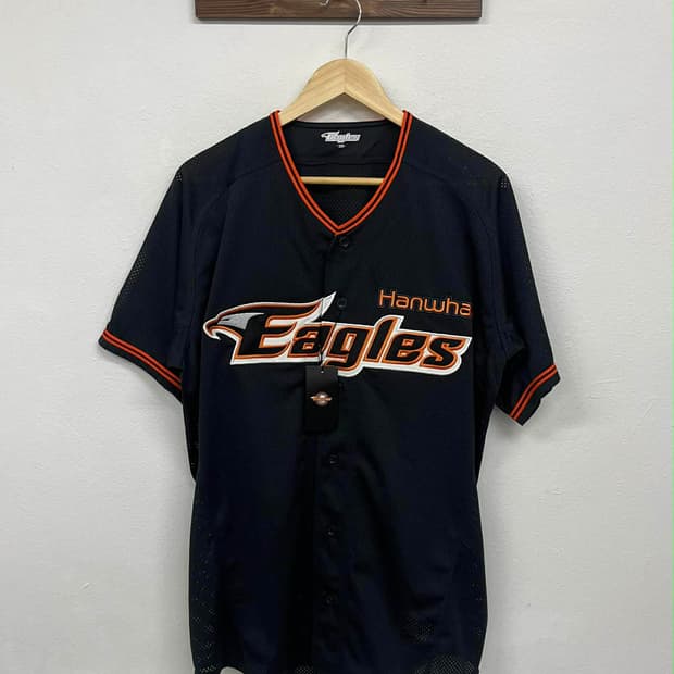 [105] 한화 이글스 원정 유니폼 택달린 새상품 반팔 져지