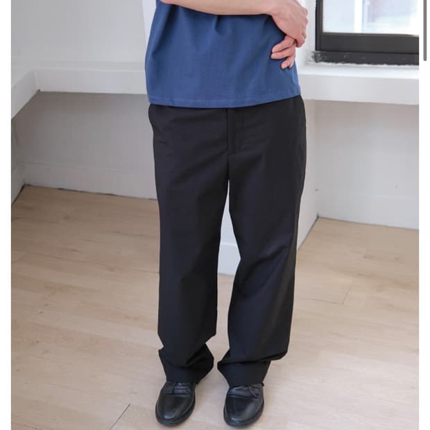 하프시코드 코튼 트라우저