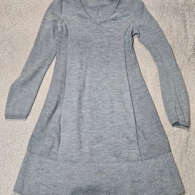 시스템 여성 니트원피스 