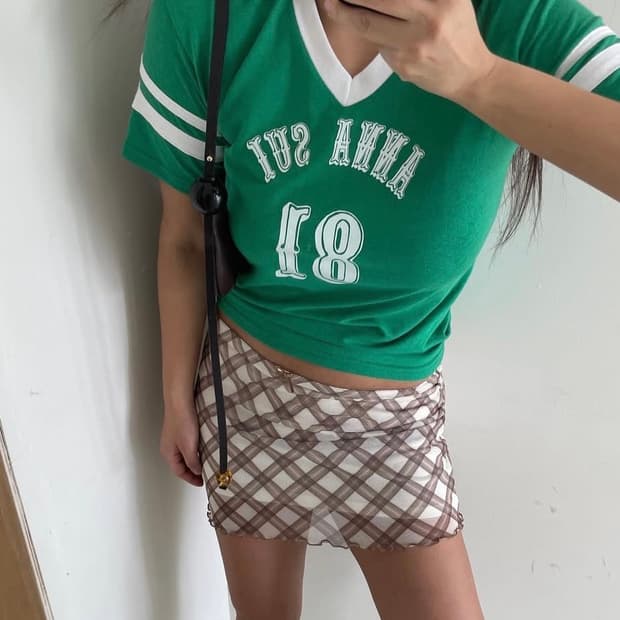 Anna sui 반팔 티셔츠