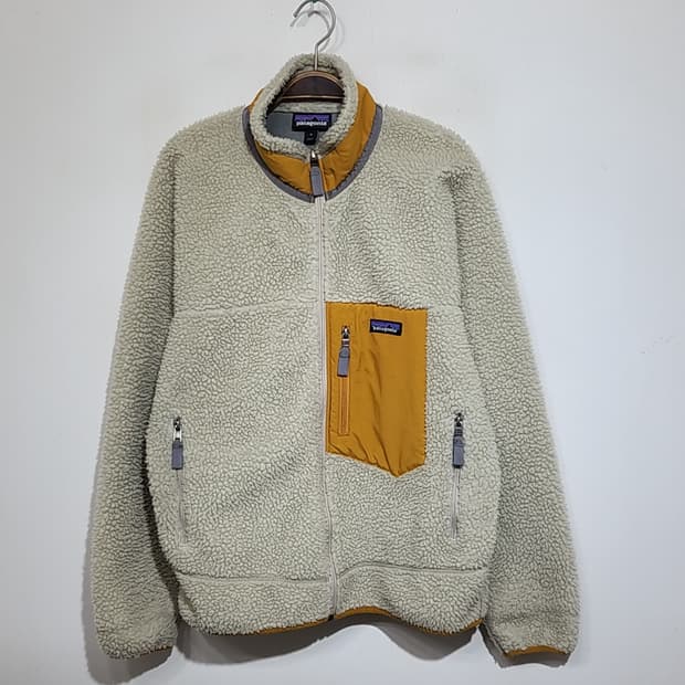 (L) 파타고니아 플리스 점퍼 레트로 자켓 뽀글이 후리스 