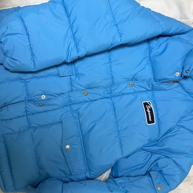 슈프림 레이몬드 페티본 메카닉 자켓 라이트 블루 - 22FW