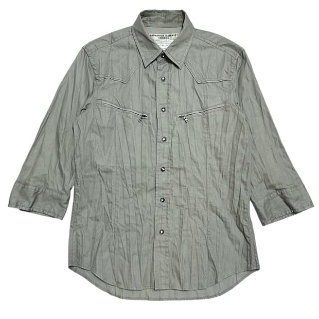 캐서린 햄넷 런던 링클 셔츠