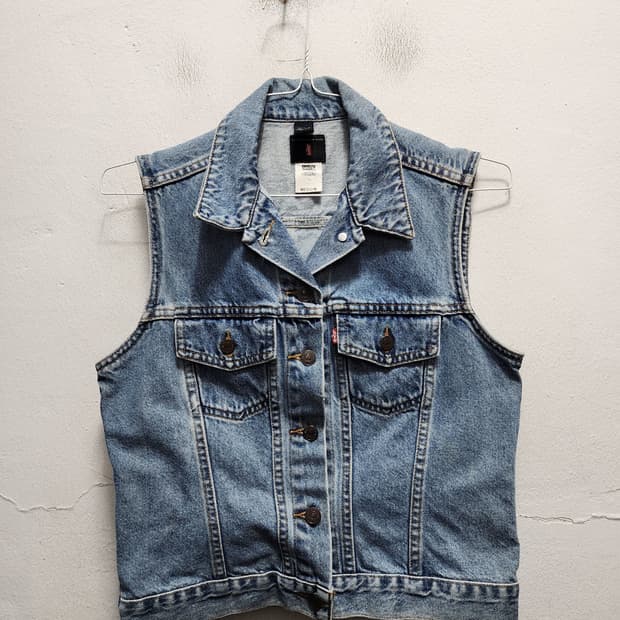 90s 리바이스 레드탭 데님 베스트