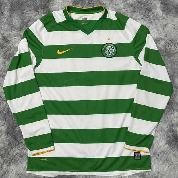 나이키 셀틱스 풋볼 긴팔 L