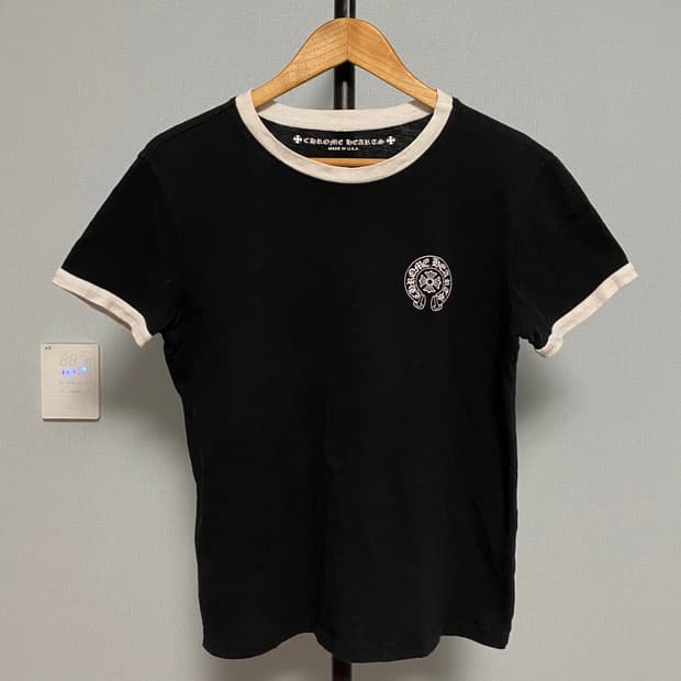 [M] 크롬하츠 롤러스케이트 홀스슈 티셔츠 블랙