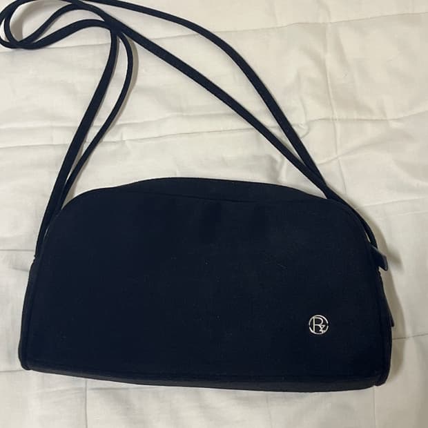 린츠 바케트백 스웨이드 블랙 숄더백 가방