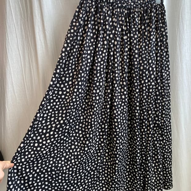 AZUL 패턴 밴딩 스커트(M)